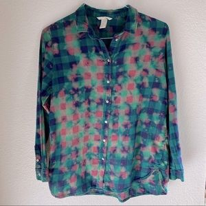 Tie Dye Flannel | L